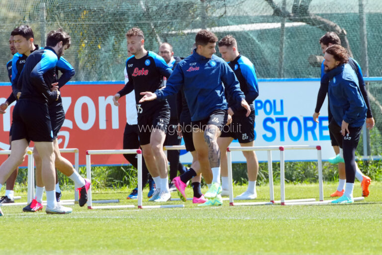Il Napoli ricarica le pile in vista dell’Inter: gli azzurri tornano in campo mercoledì