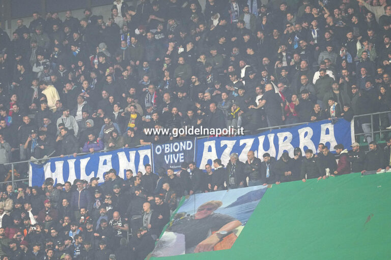 Venduti 2.200 biglietti nel settore ospiti per Inter-Napoli