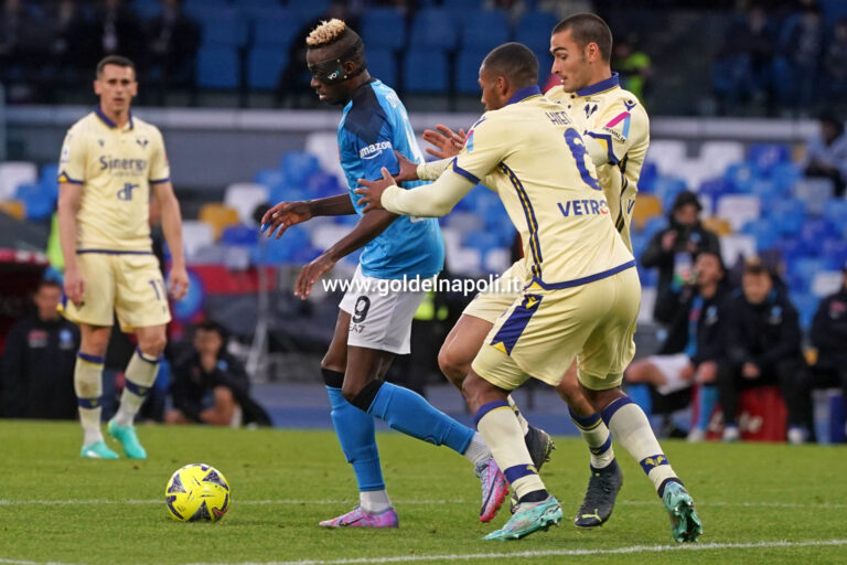 Napoli-Verona: la fotogallery