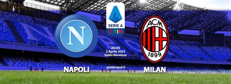 Napoli-Milan, le formazioni ufficiali
