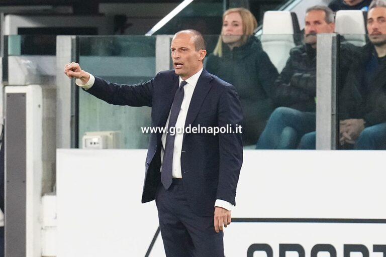 La vigilia di Juventus-Napoli. Allegri in conferenza stampa alle 14