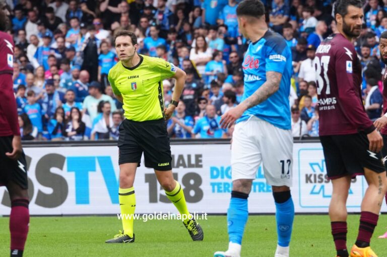 Serie A, Napoli-Como affidata a Feliciani