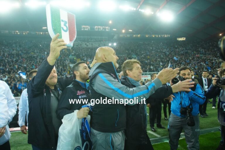 Udinese-Napoli: la fotogallery della serata scudetto