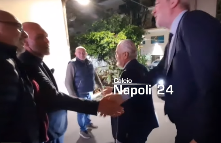 De Laurentiis dopo la cena con Spalletti: “State sereni…!”