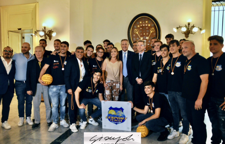 La Cesport Italia premiata dal Comune di Napoli