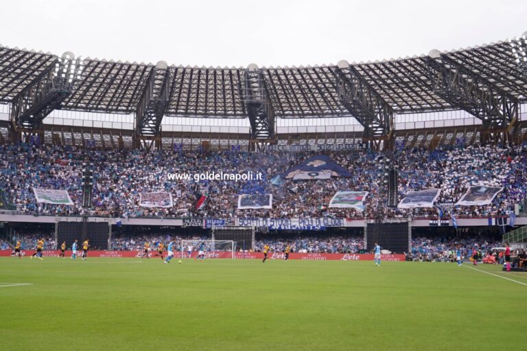 Napoli-Lazio fuori dal campo: ammende ad entrambe le società