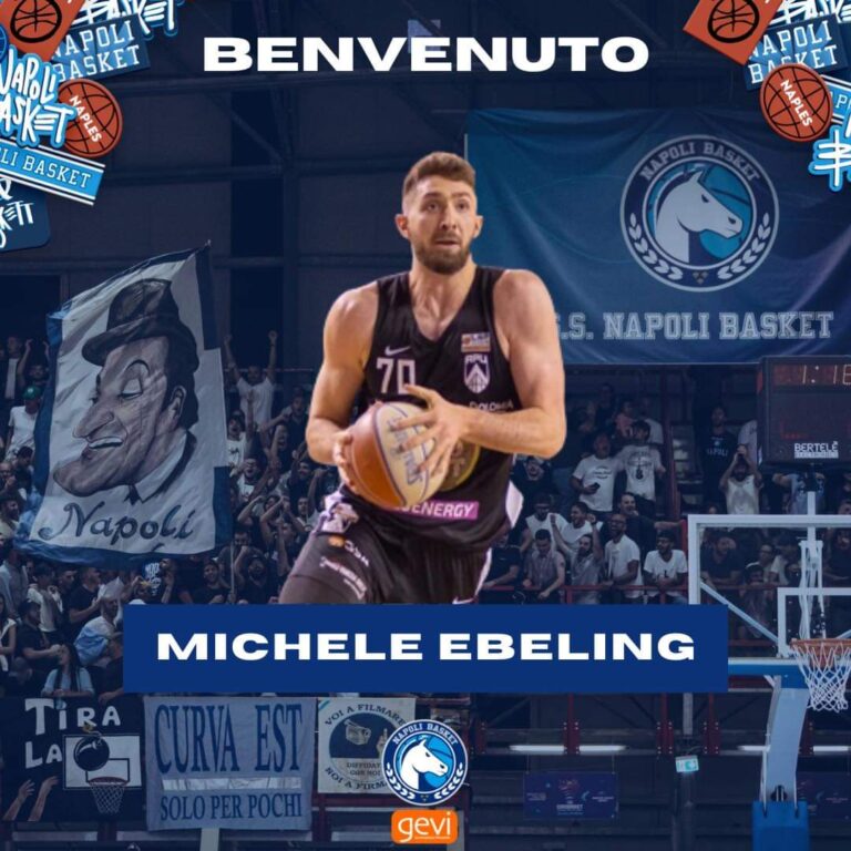 GeVi Napoli, ufficiale l’arrivo di Michele Ebeling