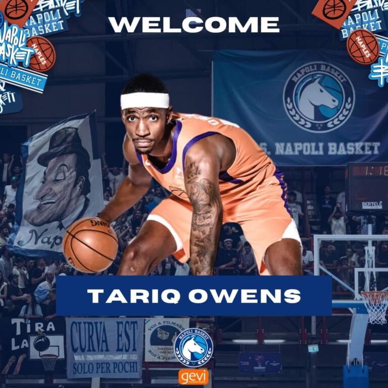 GeVi Napoli, ecco Tariq Owens