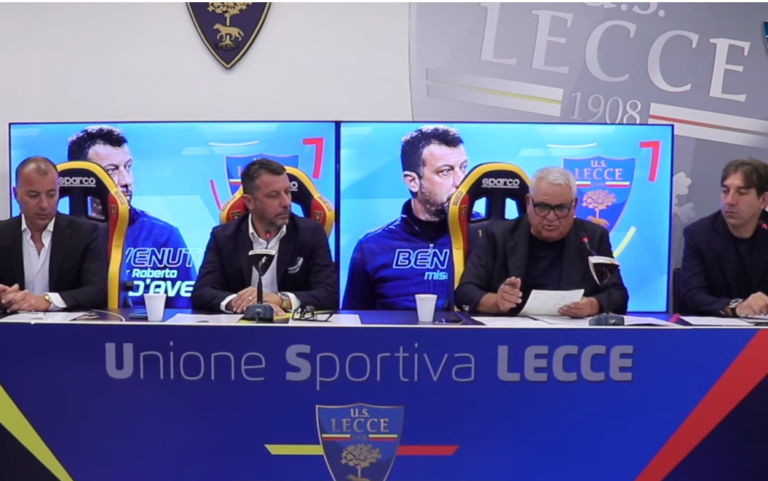 Vicepres. Lecce: “Lo stadio sarà sold out, Lecce-Napoli scontro di alta classifica”