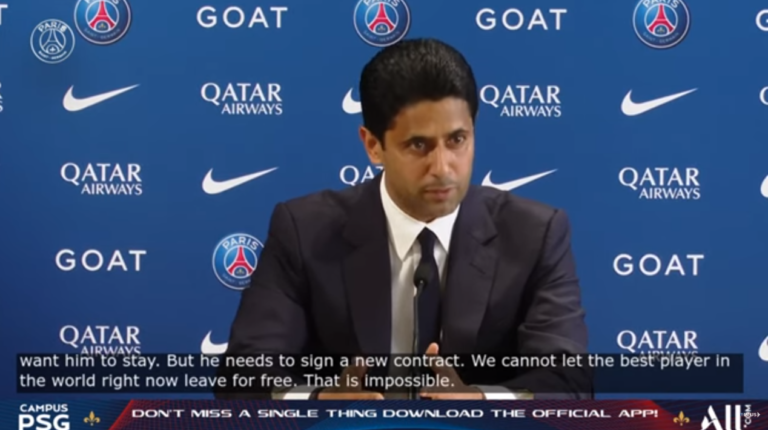 Il presidente del PSG: “Mbappé non andrà via gratis”