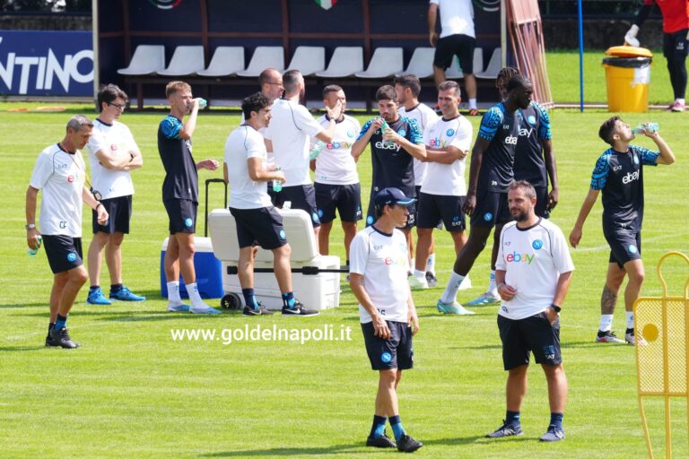 Ritiro Dimaro, domani mattinata di riposo per il Napoli