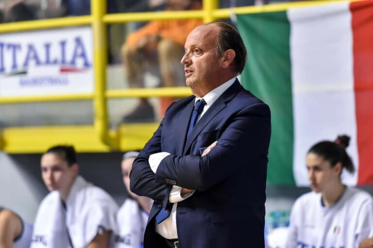 Andrea Capobianco è il CT dell’Italbasket Femminile