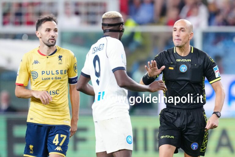 Serie A, le designazioni arbitrali della 14^ giornata