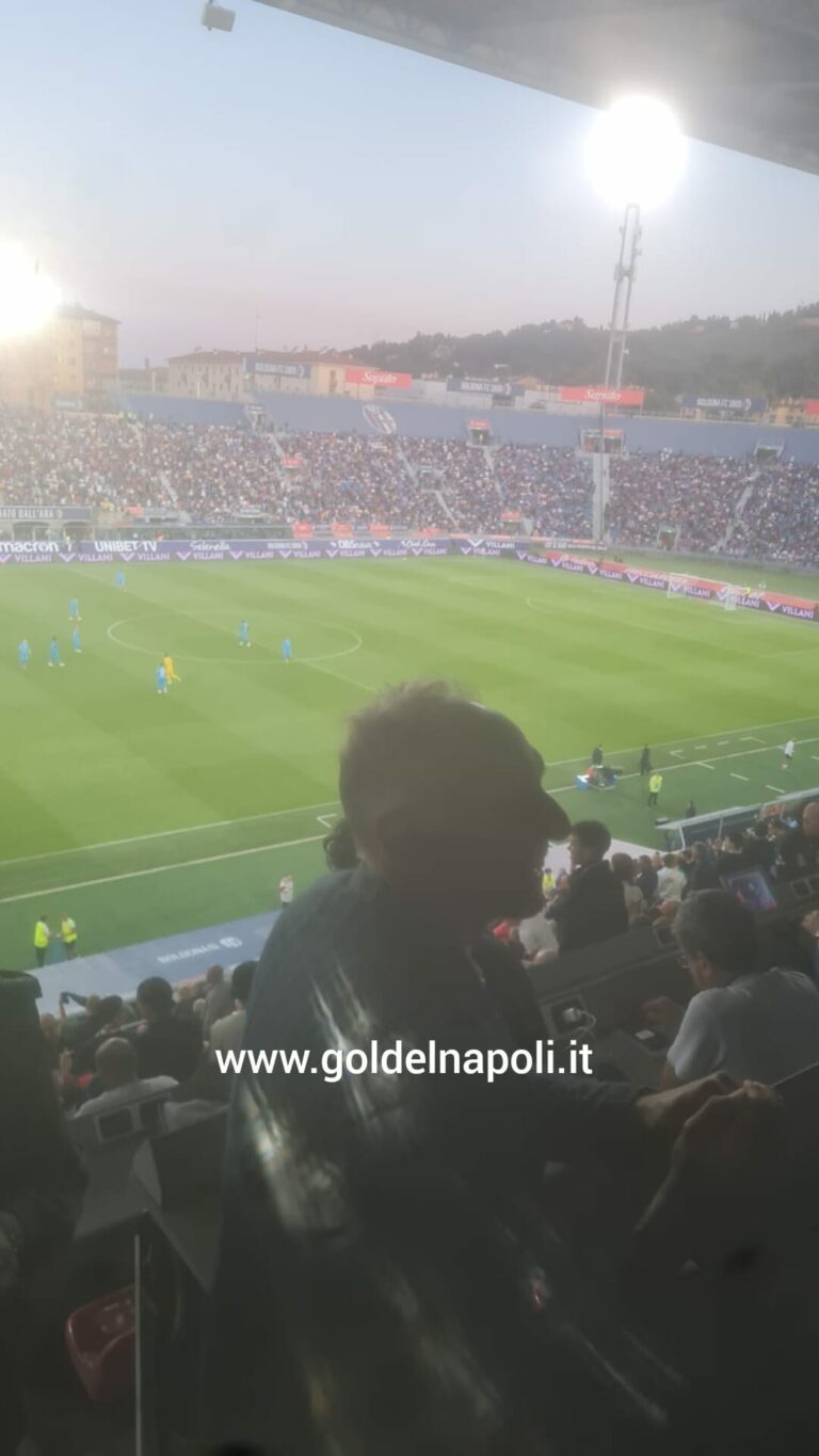 Bologna-Napoli: c’è Domenichini allo stadio