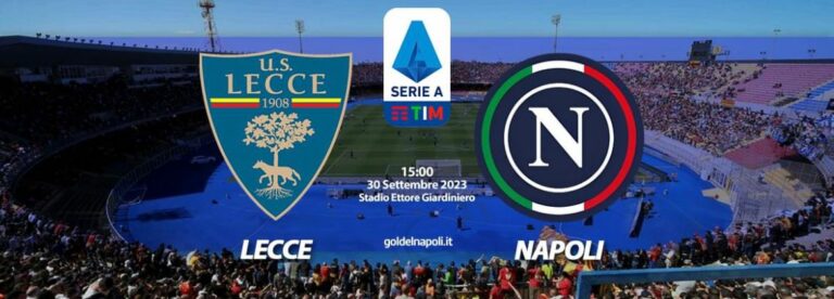 Lecce-Napoli: la colonna sonora prepartita