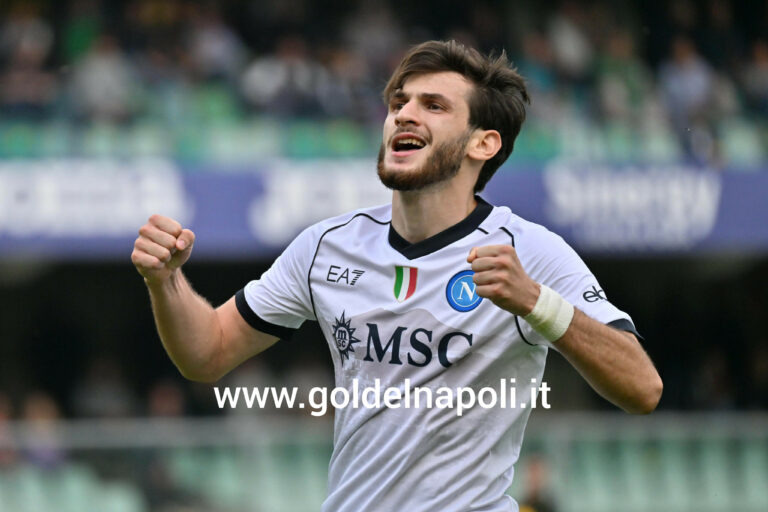 Kvaratskhelia: “Mi sento felice a Napoli”