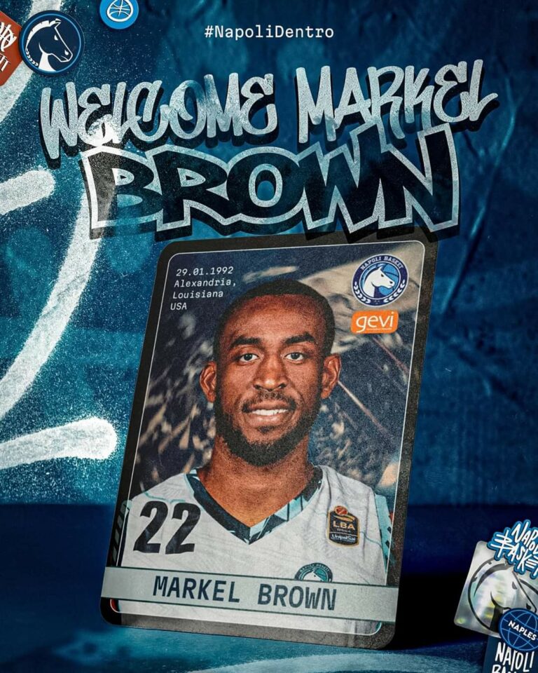 GeVi Napoli si rinforza con Markel Brown