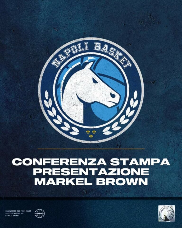 GeVi Napoli, domani la presentazione di Markel Brown