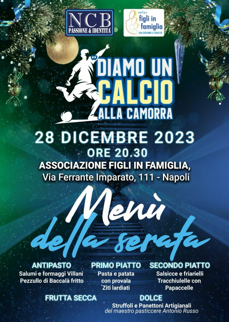 “Diamo un calcio alla camorra” – L’evento organizzato dal Napoli Club Bologna