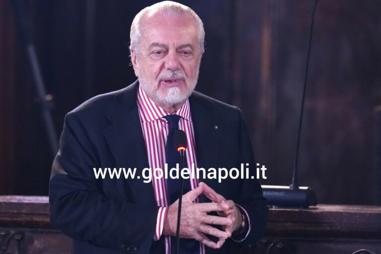 De Laurentiis: siamo tutti quanti nelle mani di Dio