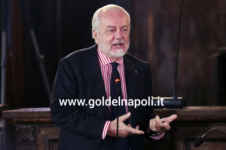 SSC Napoli, partnership con l’Unione Industriali Napoli: le parole di De Laurentiis