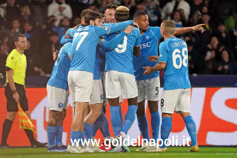 Napoli-Braga, la fotogallery