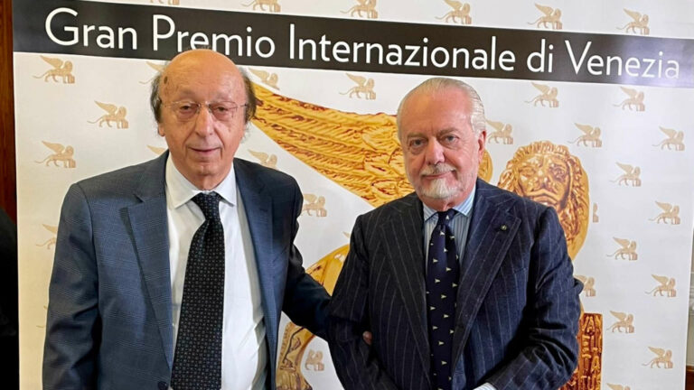 Moggi: “Leone d’oro a De Laurentiis: doppietta e complimenti”