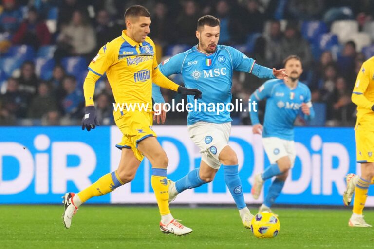 Napoli-Frosinone, le pagelle degli azzurri