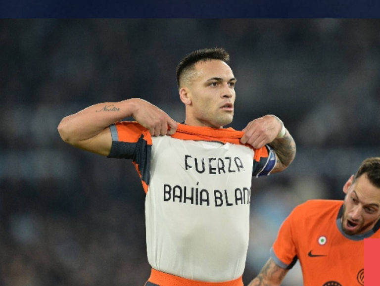 Lautaro, il gol per la sua Bahia Blanca