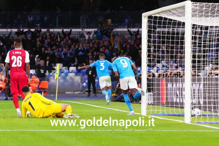 Napoli-Braga, le pagelle degli azzurri