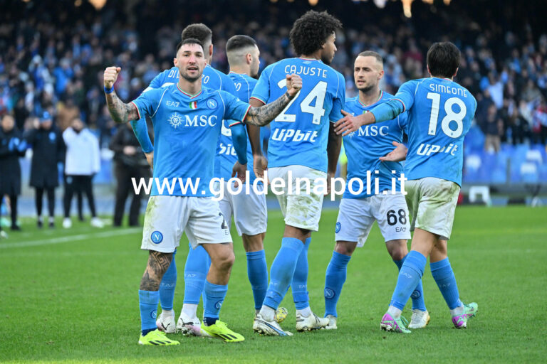 Napoli-Frosinone, le formazioni