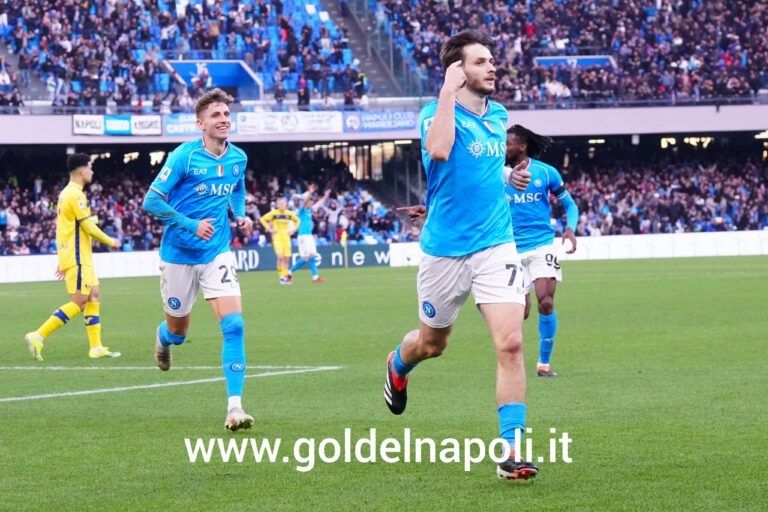 Napoli-Verona, la fotogallery