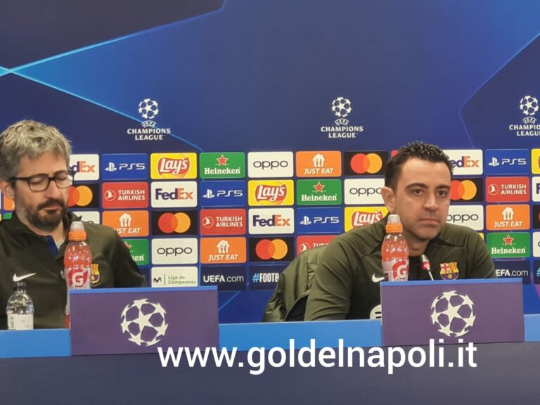 Xavi: “Il Napoli non specula, gioca come noi e sarà una bella partita. Dobbiamo dimostrare di essere i migliori”