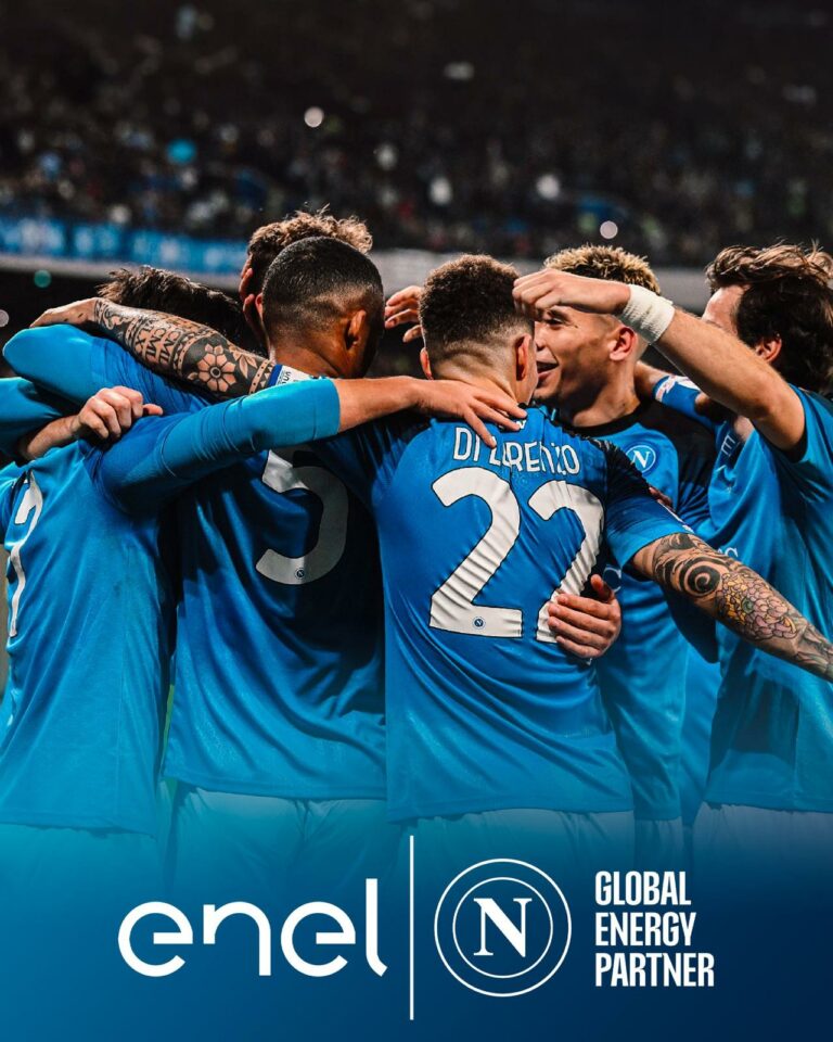 Enel è il nuovo global energy partner del Napoli