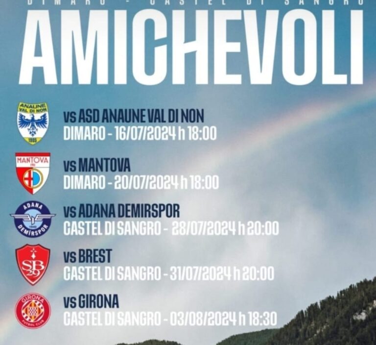 Napoli, annunciate le amichevoli precampionato