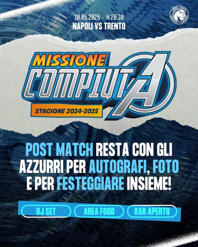 Napoli Basket, sarà grande festa dopo la partita con Trento: i dettagli