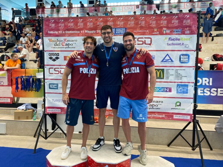 Grand Prix Città di Napoli, trofeo Vecchio Amaro del Capo: super Deplano nei 50 sl