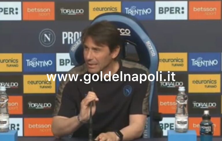 Conte in conferenza: “Sentiamo grande responsabilità, quella di regalare ai tifosi qualcosa di storico”