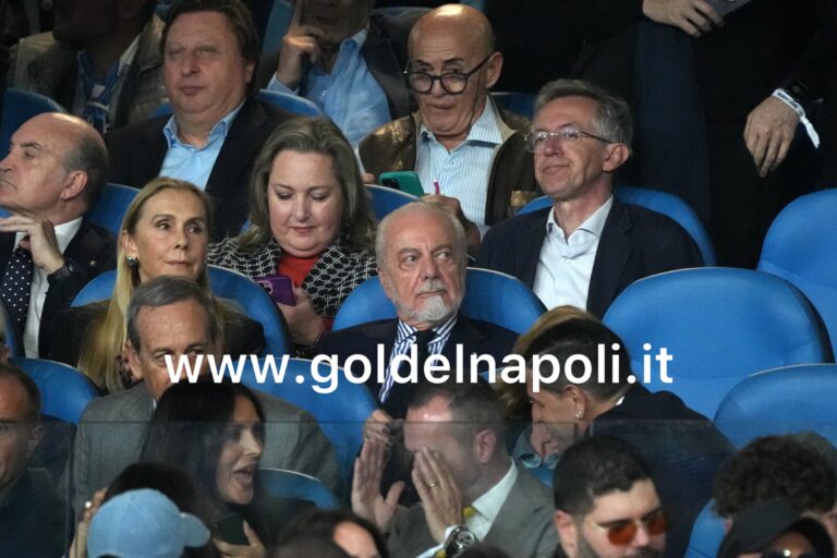 De Laurentiis: “Come dice il buon Conte ‘amma faticá’, perché le cose non te le regala nessuno”