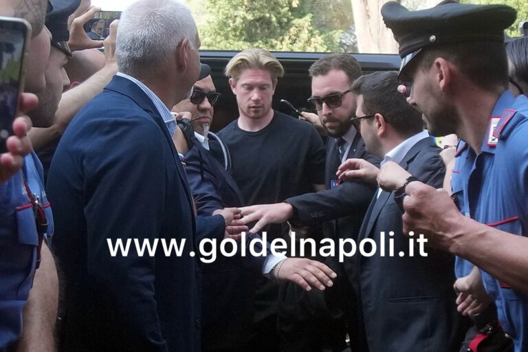 Napoli, dalle 17:00 online il video delle prime 24 ore di De Bruyne a Napoli