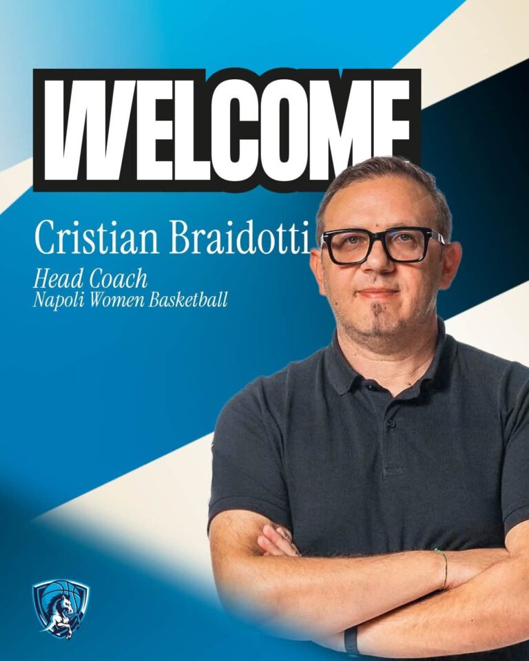 Napoli Women Basketball, Braidotti è il nuovo coach