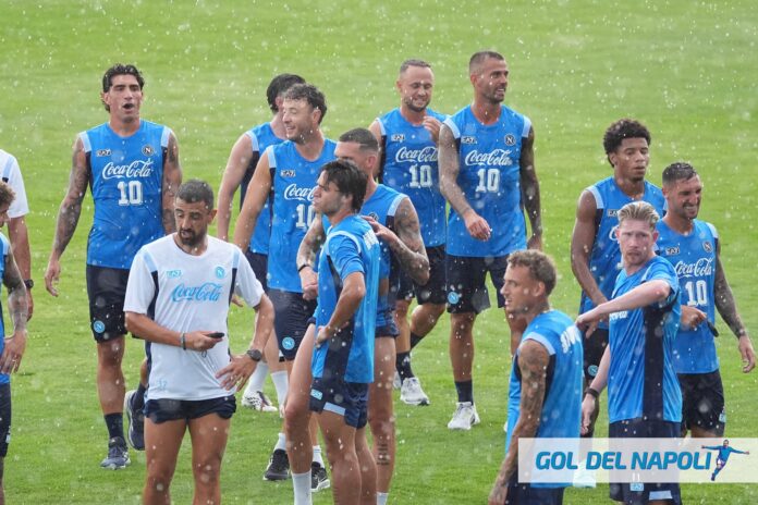 Squadra Napoli (allenamento Castel di Sangro giorno 7)
