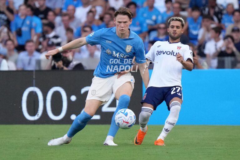 Napoli-Como (1-2), il tabellino
