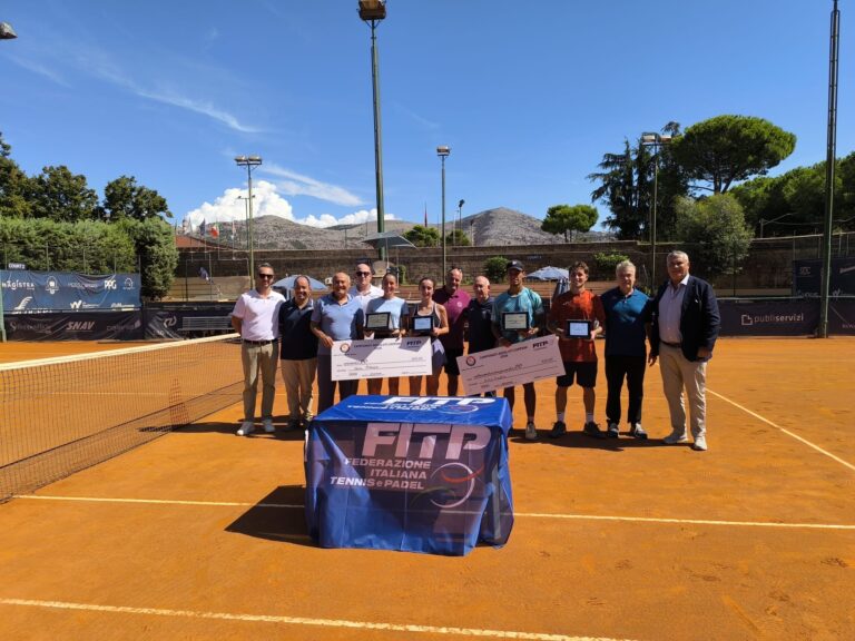 Assegnati gli scudetti regionali assoluti al Tennis Caserta