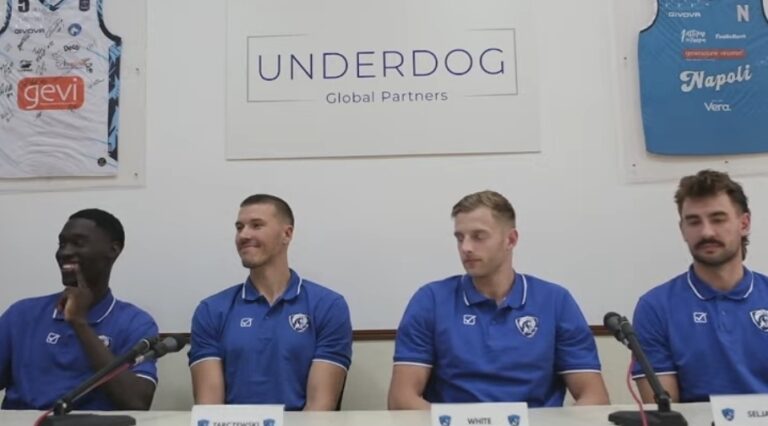 Napoli Basketball, presentati Tarczewski, Seljaas, White e Sankare