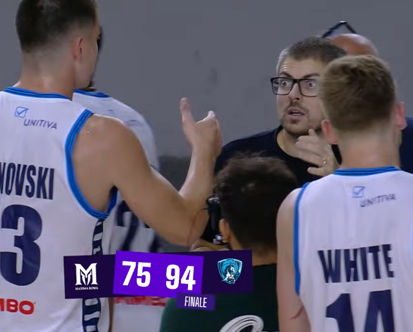 Maxima Roma-Napoli Basketball (74-95), gli highlights