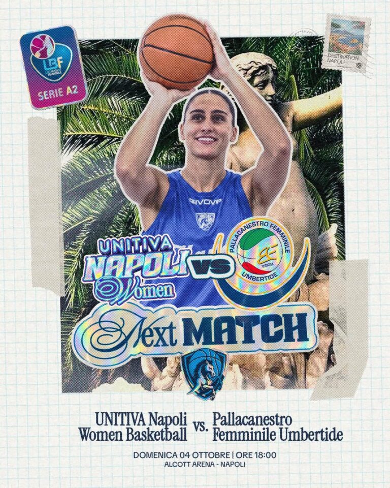 Unitiva Napoli Women, domani il debutto contro Umbertide