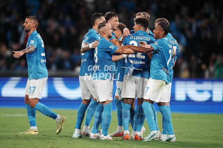 Napoli-Frosinone (3-0), il tabellino