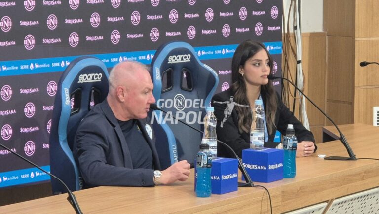 Alvini in conferenza: “Vittoria meritata per il Napoli, noi dovevamo fare meglio”